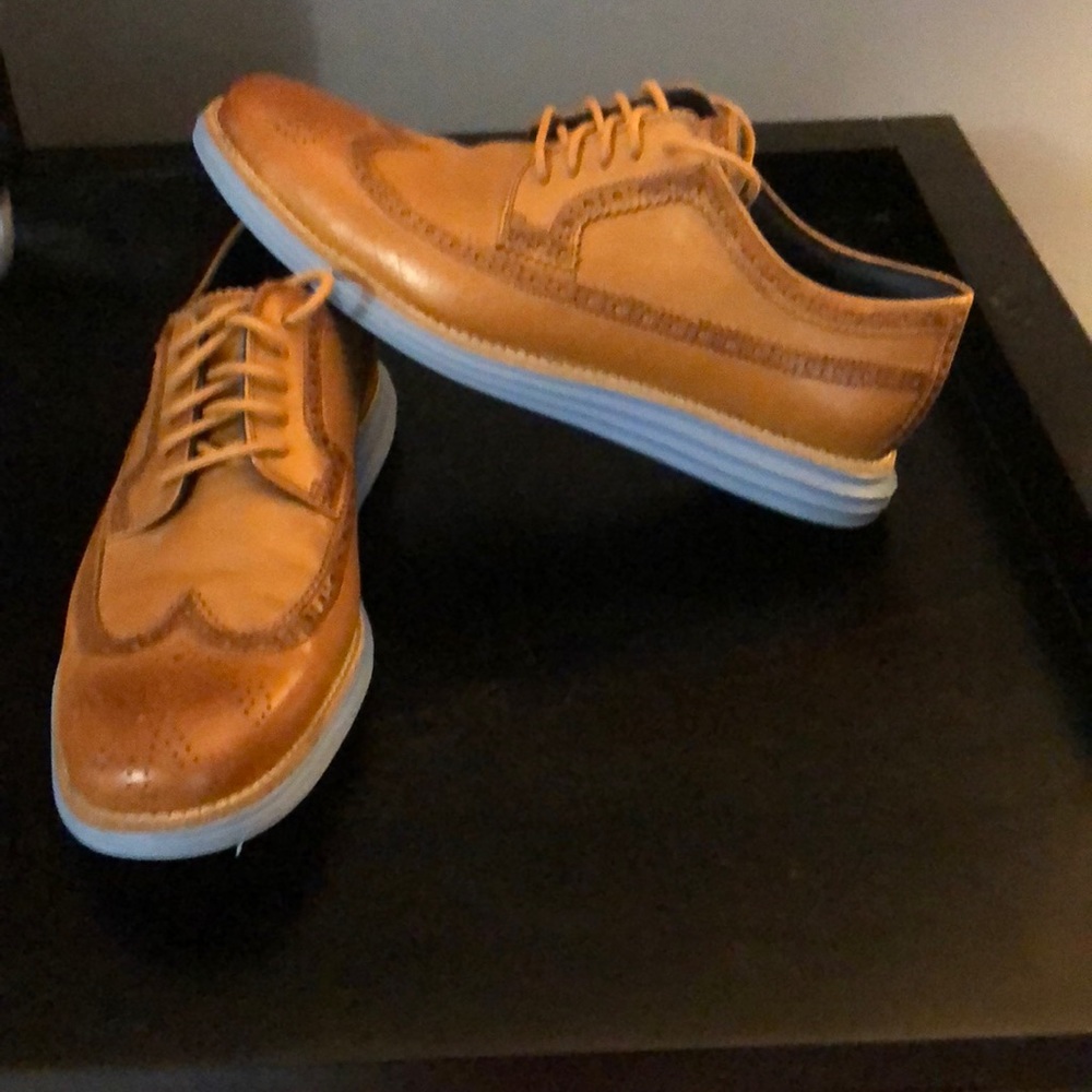 ❗️Nearly New❗️ Cole Haan Brown Wingtip Oxford